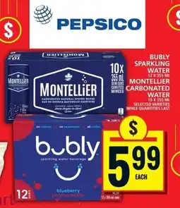 Food Basics Bubly sparkling water offer