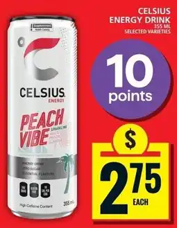 Food Basics Celsius energy drink offer