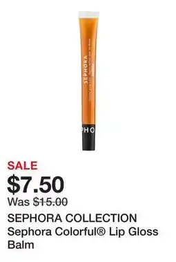 Sephora SEPHORA COLLECTION Sephora Colorful Lip Gloss Balm offer