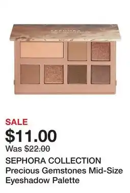 Sephora SEPHORA COLLECTION Precious Gemstones Mid-Size Eyeshadow Palette offer