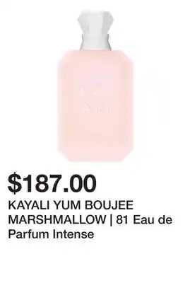 Sephora KAYALI YUM BOUJEE MARSHMALLOW | 81 Eau de Parfum Intense offer