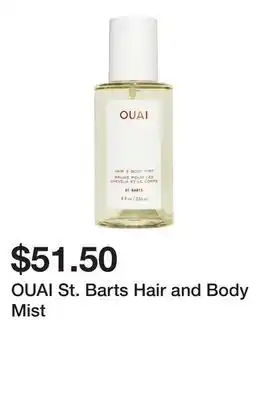 Sephora OUAI St. Barts Hair and Body Mist offer