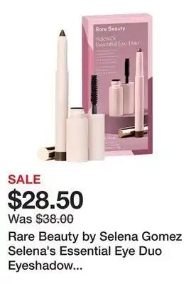 Sephora Rare Beauty by Selena Gomez Selena's Essential Eye Duo Eyeshadow Stick & Mascara Set offer