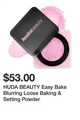 Sephora HUDA BEAUTY Easy Bake Blurring Loose Baking & Setting Powder offer