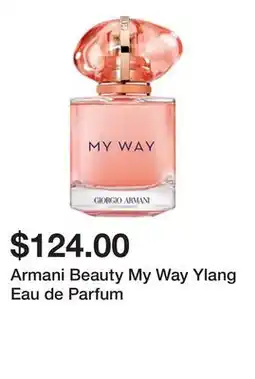 Sephora Armani Beauty My Way Ylang Eau de Parfum offer