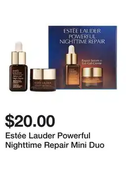 Sephora Estée Lauder Powerful Nighttime Repair Mini Duo offer