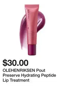 Sephora OLEHENRIKSEN Pout Preserve Hydrating Peptide Lip Treatment offer