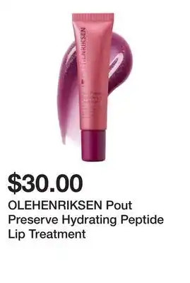 Sephora OLEHENRIKSEN Pout Preserve Hydrating Peptide Lip Treatment offer