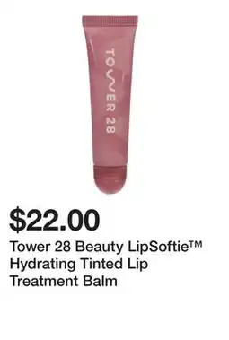 Sephora Tower 28 Beauty LipSoftie Hydrating Tinted Lip Treatment Balm offer