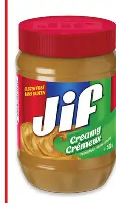 Walmart Jif Creamy or Light Creamy Peanut Butter offer