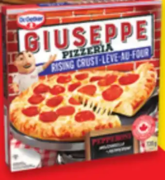 Walmart Dr. Oetker Giuseppe Pizzeria Rising Crust Frozen Pizza offer