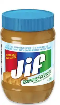 Walmart Jif Light Creamy Peanut Butter offer