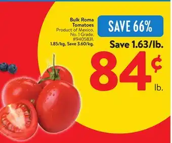 Walmart Bulk Roma Tomatoes offer