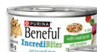 Walmart Beneful IncrediBites Wet Dog Food offer