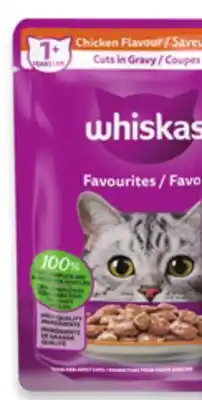 Walmart Whiskas Wet Cat Food Pouches offer