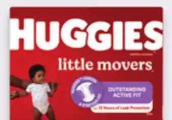 Walmart Huggies Little Movers Diapers offer