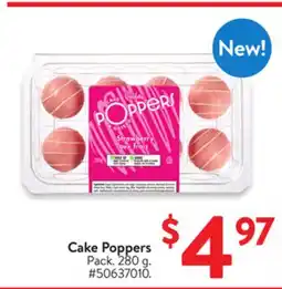 Walmart Cake Poppers offer