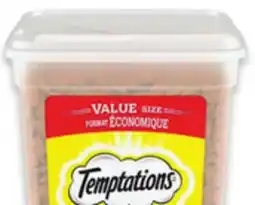 Walmart Temptations Cat Treats Tubs offer