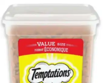 Walmart Temptations Cat Treats Tubs offer