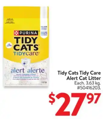 Walmart Tidy Cats Tidy Care Alert Cat Litter offer