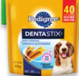 Walmart Pedigree 972 g Dog Dental Treats offer