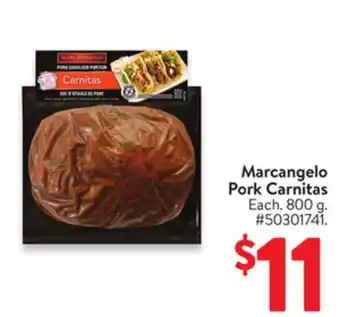 Walmart Marcangelo Pork Carnitas offer