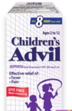 Walmart Children's Advil syrup offer