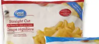 Walmart Great Value Straight Cut Fries offer