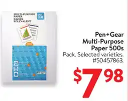 Walmart Pen+Gear Multi-Purpose Paper 500s offer