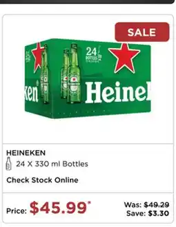 The Beer Store Heineken offer