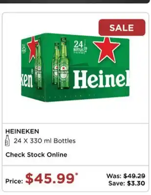 The Beer Store Heineken offer