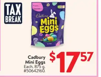 Walmart Cadbury Mini Eggs offer