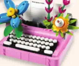 Walmart Typewriter with Flowers Set offer