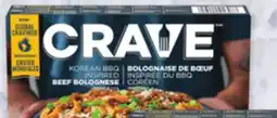 Walmart CRAVE Frozen Entrées offer