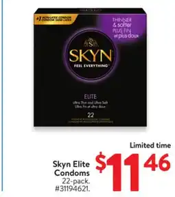 Walmart Skyn Elite Condoms offer