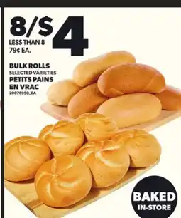 Independent Grocer BULK ROLLS OR PETITS PAINS EN VRAC offer