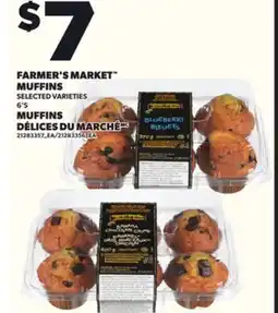 Independent Grocer FARMER'S MARKET MUFFINS, 6'S offer