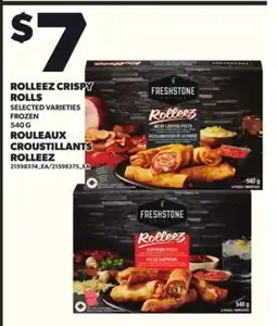 Independent Grocer ROLLEEZ CRISPY ROLLS, 540 G offer