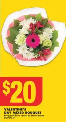 No Frills VALENTINE MIXED BOUQUET offer