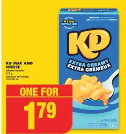 No Frills KD MAC AND CHEESE, 175 G offer