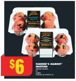 No Frills FARMER'S MARKET MUFFINS, 6' S offer