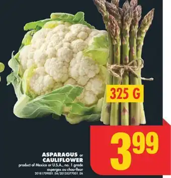 No Frills ASPARAGUS OR CAULIFLOWER offer