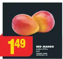 No Frills RED MANGO offer