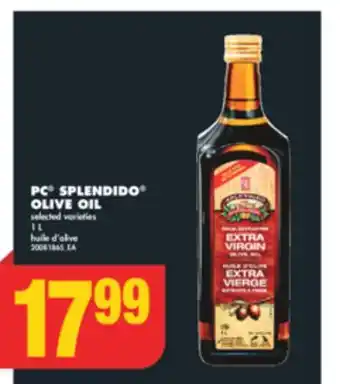 No Frills PC SPLENDIDO OLIVE OIL, 1 L offer