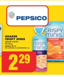 No Frills QUAKER CRISPY MINIS offer