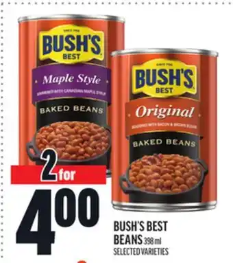 Metro BUSH'S BEST BEANS offer