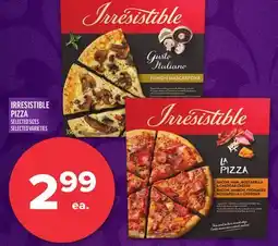 Metro IRRESISTIBLE PIZZA offer