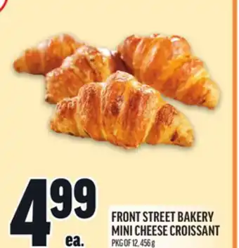 Metro FRONT STREET BAKERY MINI CHEESE CROISSANT offer