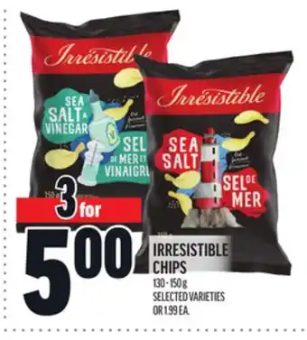 Metro IRRESISTIBLE CHIPS offer