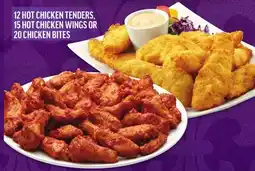 Metro HOT CHICKEN TENDERS, 15 HOT CHICKEN WINGS OR 20 CHICKEN BITES offer